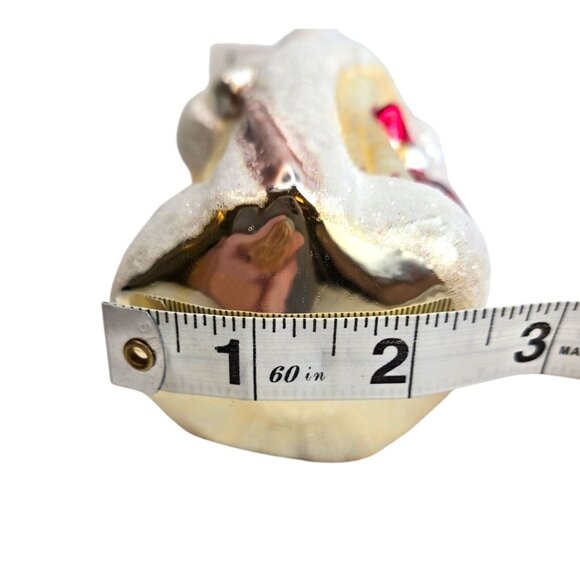 Radko Christmas Russain Santa White‎ Ornament Rare Pink Staff W Tag - Picture 14 of 15